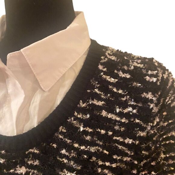 Alfred Dunner Kingsbridge Station 2-fer Eyelash Sweater - Picture 6 of 12